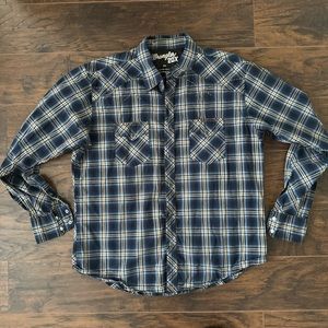 Wrangler 20X Pearl Snap Long Sleeve Shirt